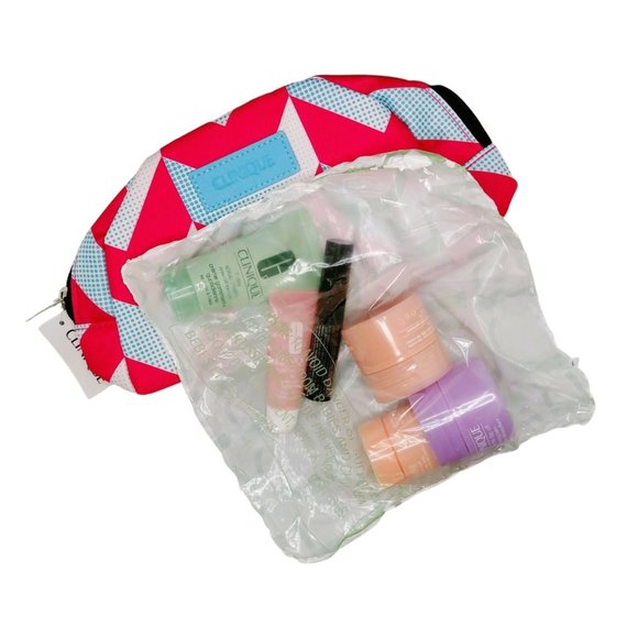 Clinique Moisture Surge 100H Moisturizer Skincare and Makeup Bundle with Bag - Picture 2 of 12